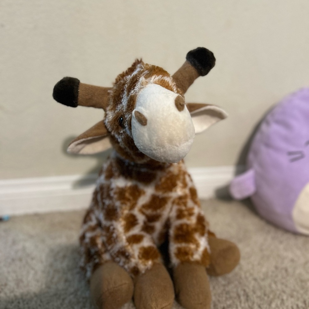 Fiesta Brown and White Giraffe Plush